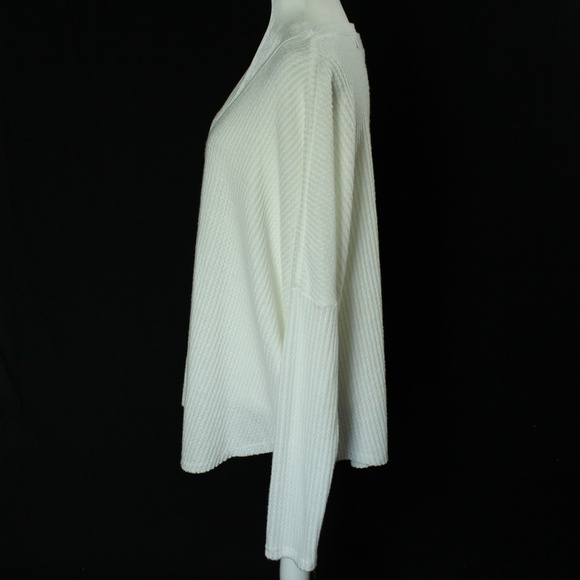 Urban Outfitters ; Out From Under | White Jojo Oversize Thermal Button Front | L - Picture 5 of 14